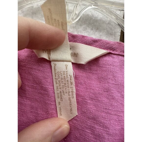 Matilda Jane Sleeveless Linen Cotton Shift Dress Girl’s Size 10 Pink - Picture 5 of 6